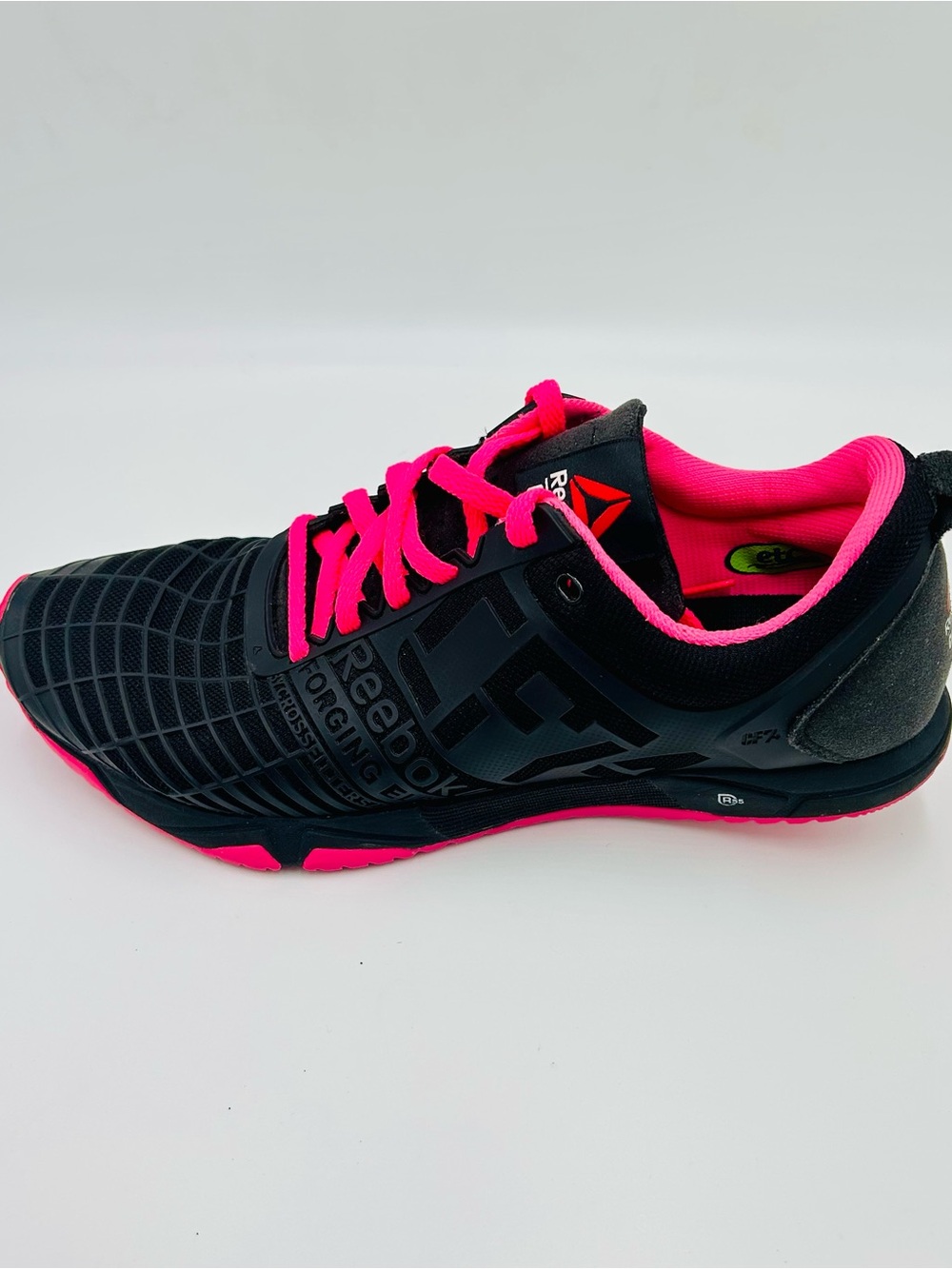 Reebok shoes CrossFit Sprint TR trainers workout black and pink women size 9 - Picture 6 of 11